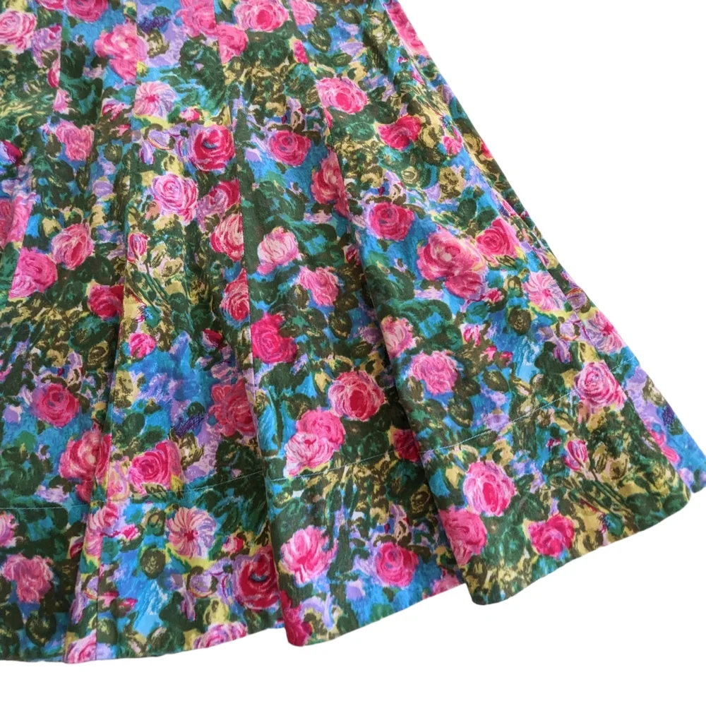 London Times Sleeveless Fit and Flare Dress Size 14P - Picture 8 of 12